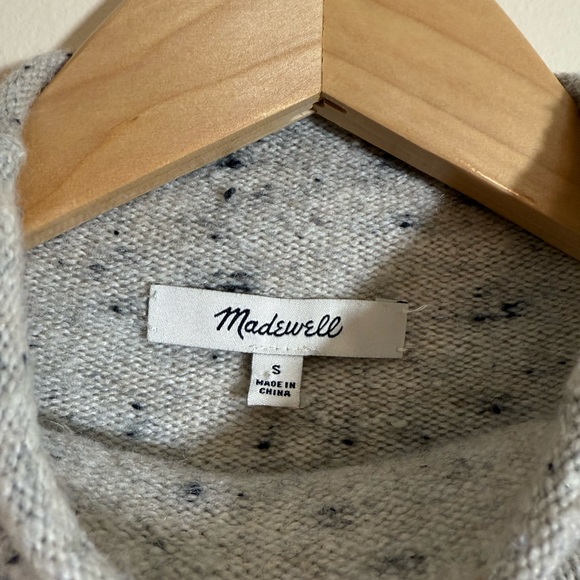Madewell Gray Turtleneck Sweater - Picture 2 of 4
